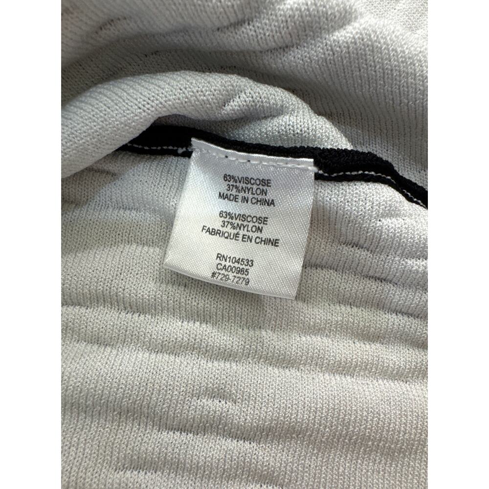 Nannette  Lepore Black and White Dazzling Diamond Dress - size Small - Picture 9 of 11